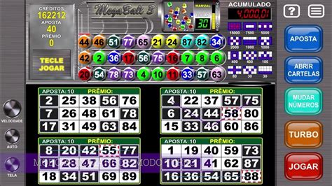Video Bingo Mega Ball Flex .